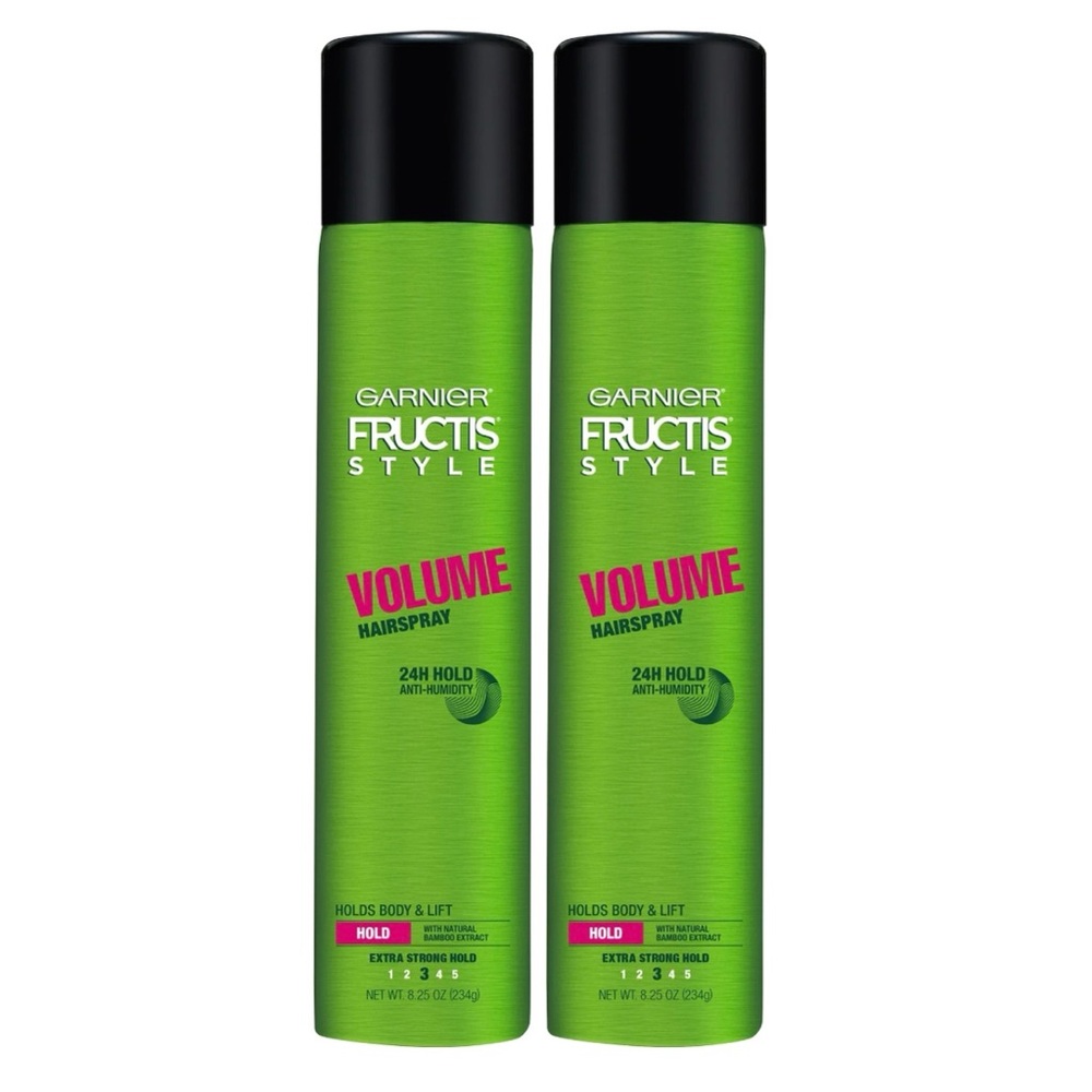 Garnier‎ Fructis Style Volume Hairspray - (2 sets: 4 cans)